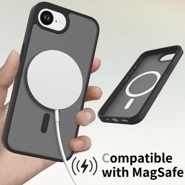 iPhone 16e Skal MagSafe Skin Touch Blå