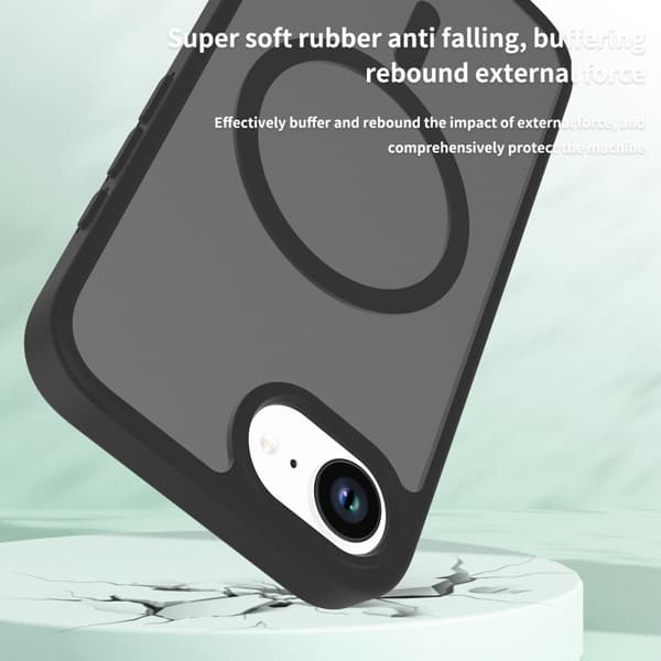 iPhone 16e Skal MagSafe Skin Touch Blå