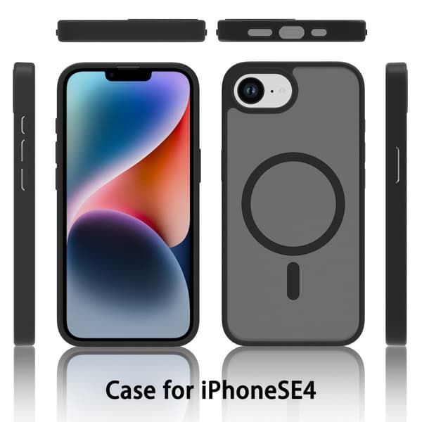 iPhone 16e Skal MagSafe Skin Touch Blå