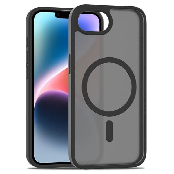 iPhone 16e Skal MagSafe Skin Touch Svart