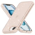 Miniatyrbild 1 av 6: iPhone 16e Skal Glitter Shockproof Guld