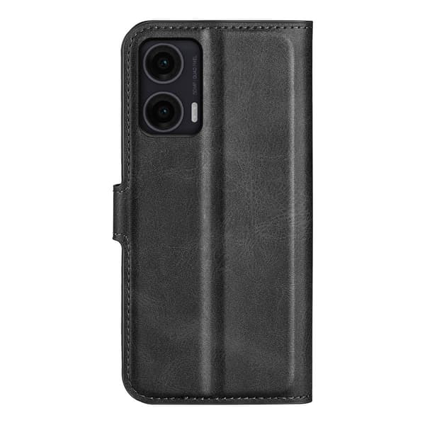 Motorola Moto G35 5G Fodral Läder Svart