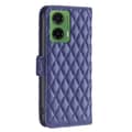 Miniatyrbild 6 av 6: Motorola Moto G35 5G Fodral Diamond Läder Blå