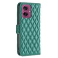 Miniatyrbild 6 av 6: Motorola Moto G55 5G Fodral Diamond Läder Grön