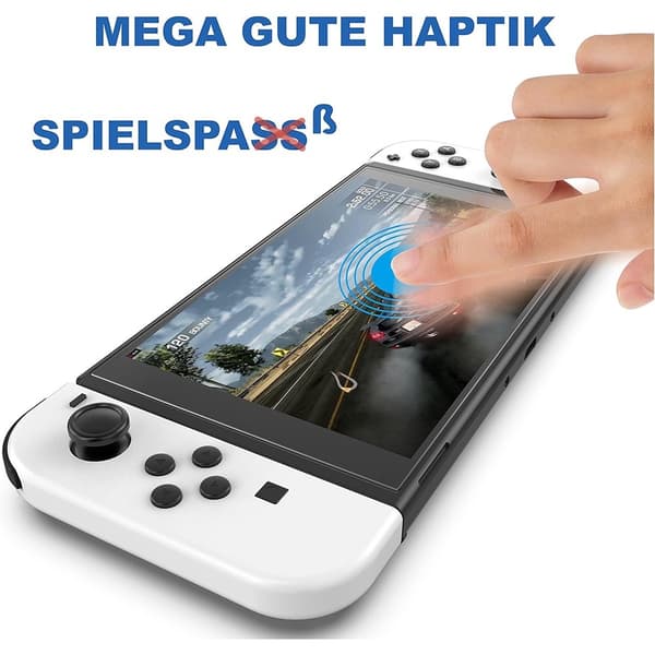 Nintendo Switch 2-PACK Skärmskydd Heltäckande Härdat Glas