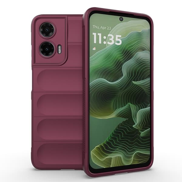Motorola Moto G35 5G Skal Magic Shield Vinröd