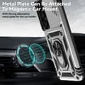 Miniatyrbild 3 av 6: Samsung Galaxy S25 Plus Skal Hybrid Ring CamShield Silver