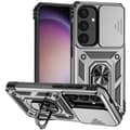 Miniatyrbild 1 av 6: Samsung Galaxy S25 Plus Skal Hybrid Ring CamShield Silver