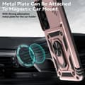 Miniatyrbild 3 av 6: Samsung Galaxy S25 Plus Skal Hybrid Ring CamShield Roséguld