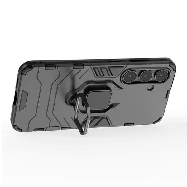 Samsung Galaxy S25 Plus Skal Hybrid Armor Ring Svart