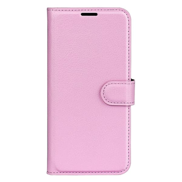 Xiaomi 15 Fodral Litchi Läder Ljus Rosa