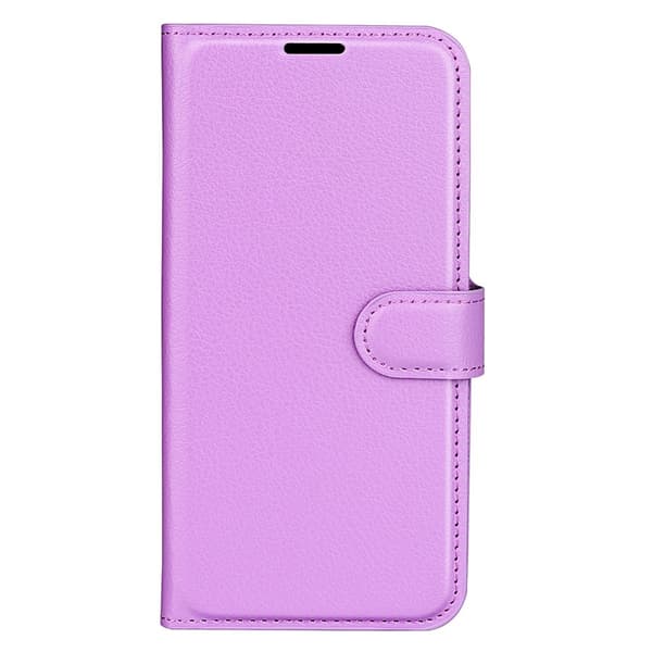 Xiaomi 15 Fodral Litchi Läder Lila