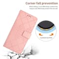 Miniatyrbild 5 av 6: Xiaomi 15 Ultra Fodral Läder Rhombus Rosa