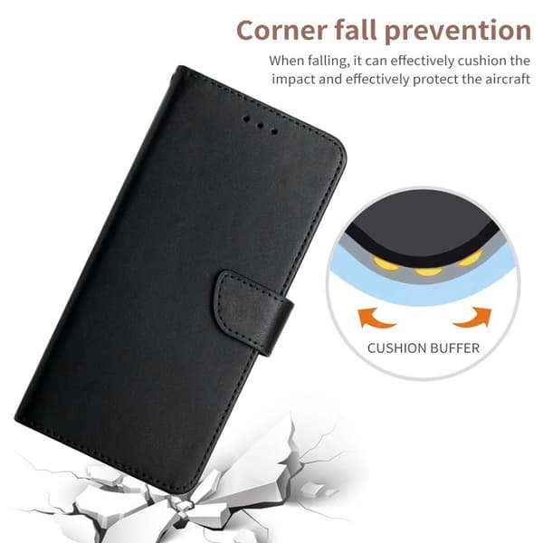 Xiaomi 15 Ultra Fodral Äkta Läder Svart