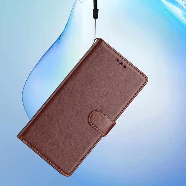 Xiaomi Redmi Note 14 5G Plånboksfodral Läder Brun