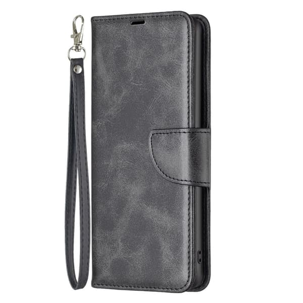 Xiaomi Redmi Note 14 4G Fodral Läder Solid Shark Svart