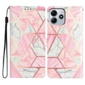 Miniatyrbild 1 av 6: Xiaomi Redmi Note 14 5G Fodral Med Tryck Rosa Marmor