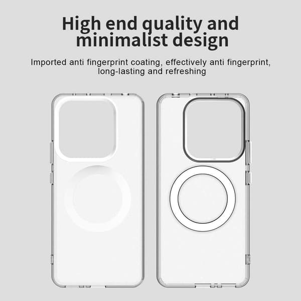 Xiaomi Redmi Note 14 5G Skal MagSafe Matt Hybrid Vit