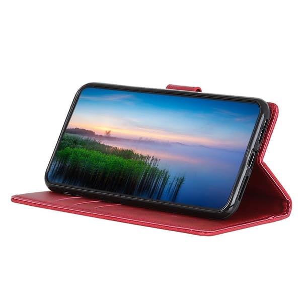 Xiaomi Redmi Note 14 4G Fodral Läder Röd