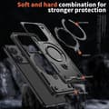 Miniatyrbild 6 av 6: Xiaomi Redmi Note 14 5G Skal MagSafe Kickstand Hybrid Svart