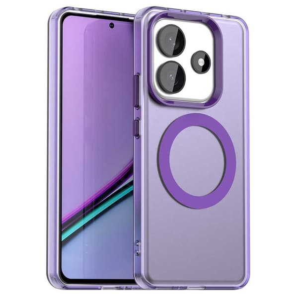 Xiaomi Redmi Note 14 5G Skal MagSafe Matt Hybrid Lila