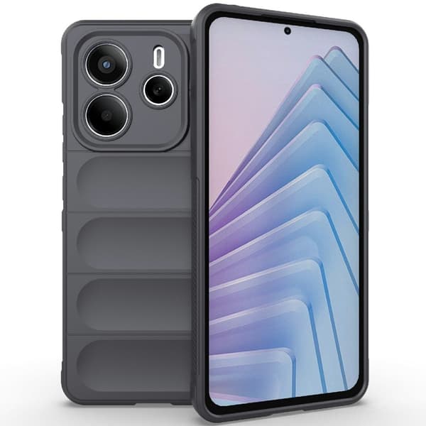 Xiaomi Redmi Note 14 5G Skal Magic Shield Grå