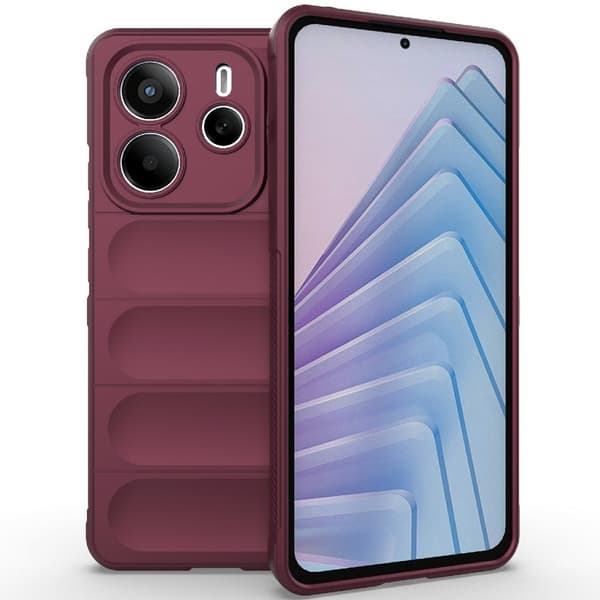 Xiaomi Redmi Note 14 5G Skal Magic Shield Vinröd