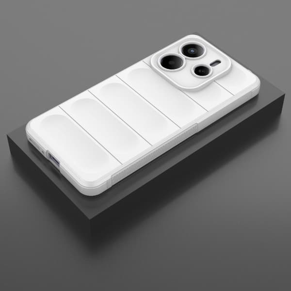Xiaomi Redmi Note 14 5G Skal Magic Shield Vit