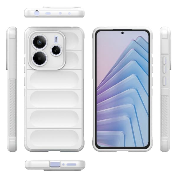 Xiaomi Redmi Note 14 5G Skal Magic Shield Vit
