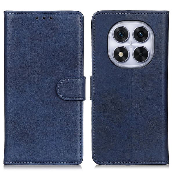 Xiaomi Redmi Note 14 Pro 5G Fodral Läder Blå