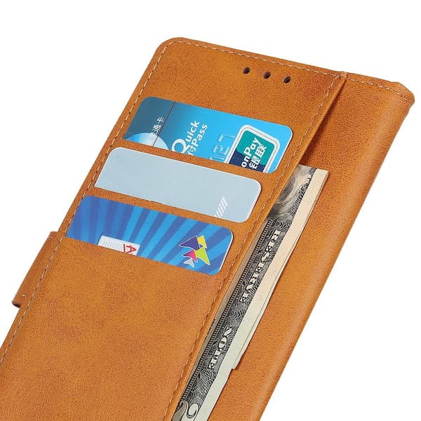 Xiaomi Redmi Note 14 Pro 5G Fodral Läder Brun