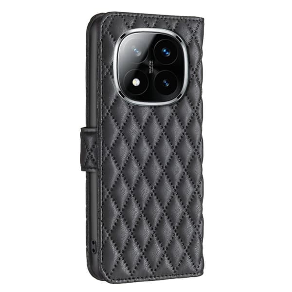 Xiaomi Redmi Note 14 Pro/Pro Plus 5G Fodral Diamond Läder