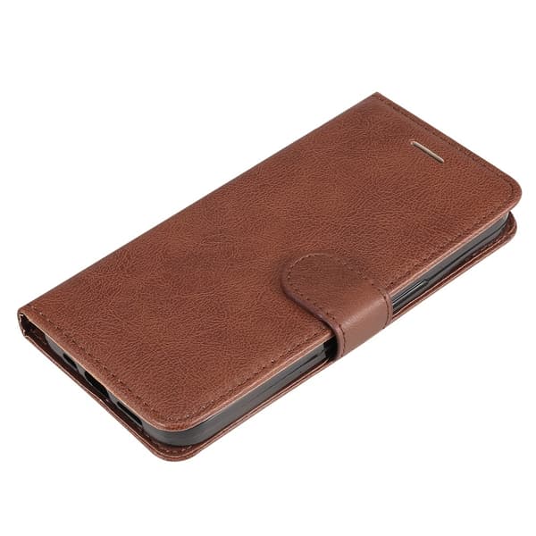 Xiaomi Redmi Note 14 Pro/Pro Plus 5G Fodral Solid Läder Brun