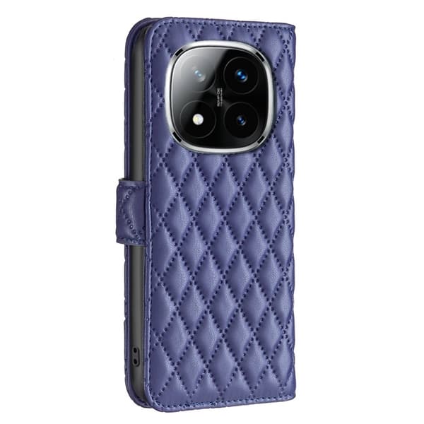 Xiaomi Redmi Note 14 Pro/Pro Plus 5G Fodral Diamond Läder