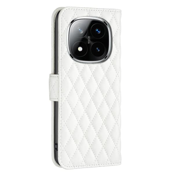 Xiaomi Redmi Note 14 Pro/Pro Plus 5G Fodral Diamond Läder