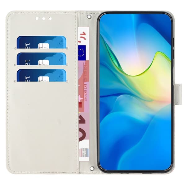 Xiaomi Redmi Note 14 Pro/Pro Plus 5G Fodral Marmor Rosa/Lila