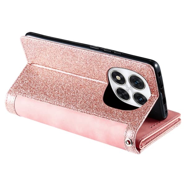 Xiaomi Redmi Note 14 Pro/Pro Plus 5G Fodral Multifunktionell Glitter