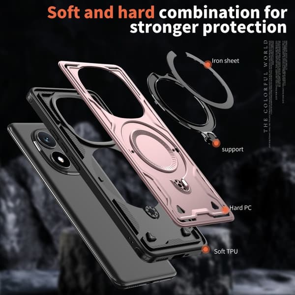 Xiaomi Redmi Note 14 Pro 5G Skal MagSafe Kickstand Hybrid