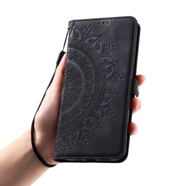 Xiaomi Redmi Note 14 Pro/Pro Plus 5G Fodral Mandala Svart