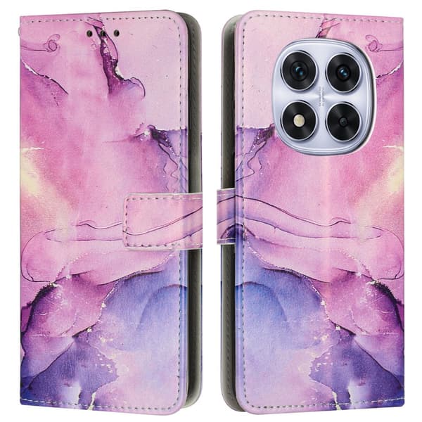Xiaomi Redmi Note 14 Pro/Pro Plus 5G Fodral Marmor Lila