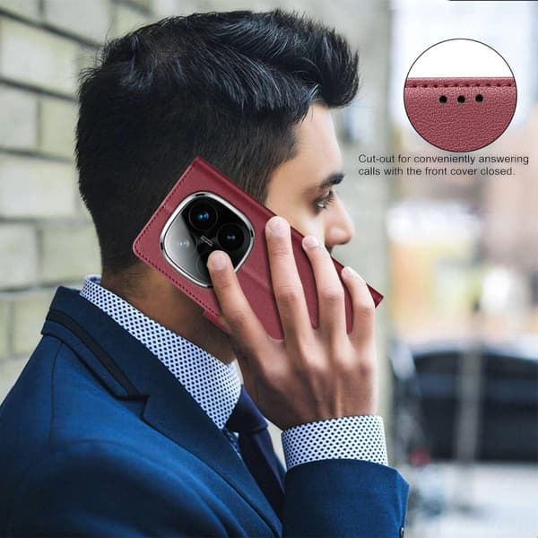 Xiaomi Redmi Note 14 Pro/Pro Plus 5G Fodral RFID Läder