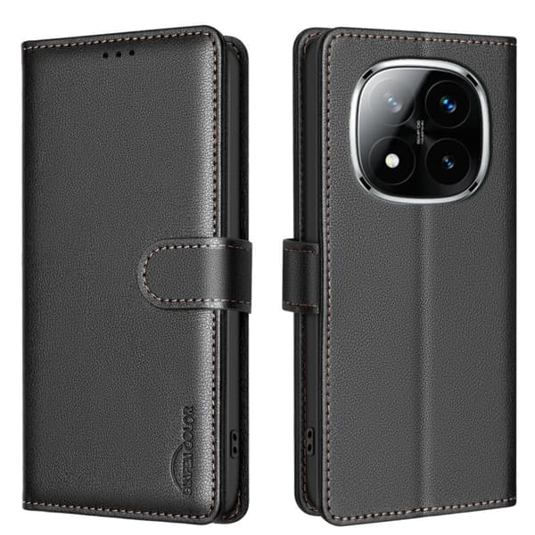 Xiaomi Redmi Note 14 Pro/Pro Plus 5G Fodral RFID Läder