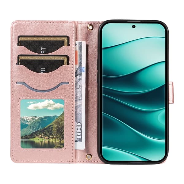 Xiaomi Redmi Note 14 Pro/Pro Plus 5G Fodral Rhombus Läder
