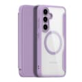 Miniatyrbild 1 av 6: DUX DUCIS Galaxy S25 Fodral MagSafe Skin X Pro Lila/Rosa