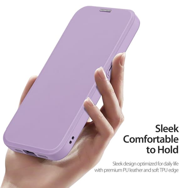 DUX DUCIS iPhone 16e Fodral MagSafe Skin X Pro Lila/Rosa