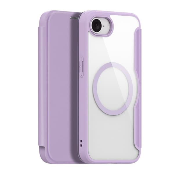 DUX DUCIS iPhone 16e Fodral MagSafe Skin X Pro Lila/Rosa