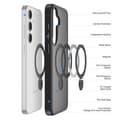 Miniatyrbild 4 av 6: DUX DUCIS Galaxy S25 Plus Skal MagSafe Kickstand Yind Series