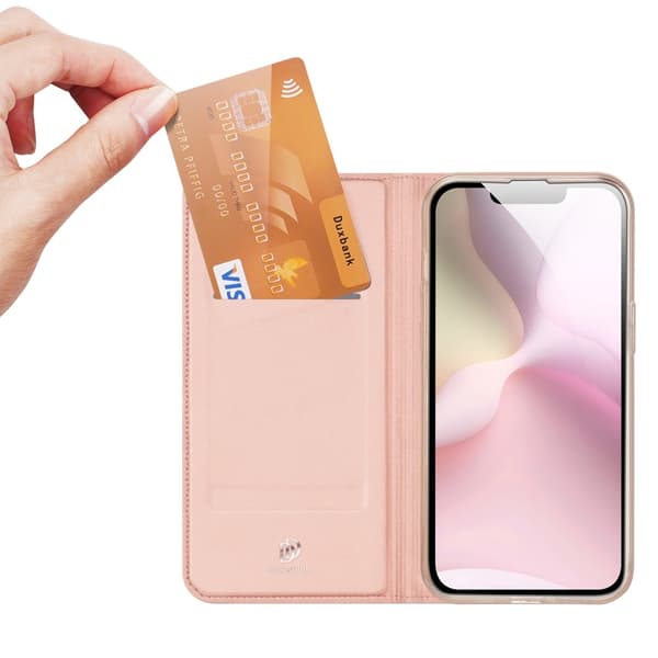 DUX DUCIS iPhone 16e Fodral Skin Pro Roséguld