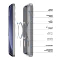 Miniatyrbild 4 av 6: DUX DUCIS Samsung Galaxy S25 Plus Skal MagSafe Yind Series Grå
