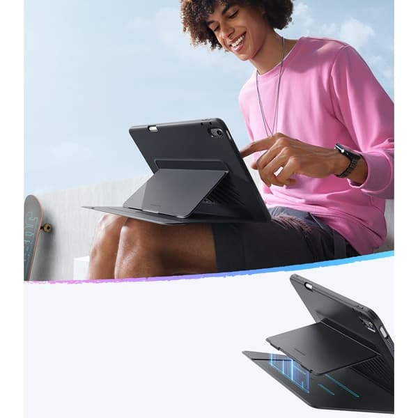 ESR iPad 11 2025 / iPad 10.9 2022 Fodral Flip Hybrid Svart